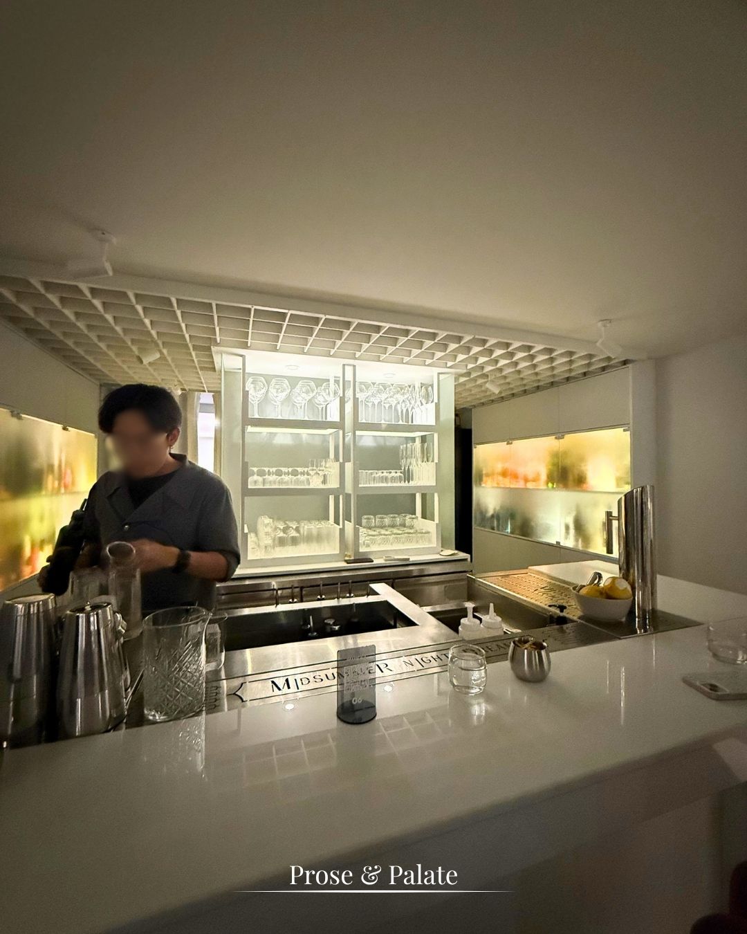 The bar