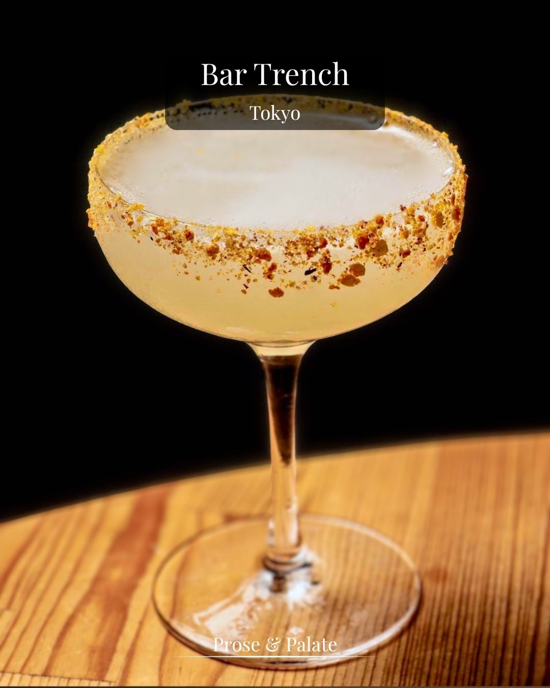 A cocktail at Bar Trench, Tokyo